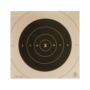 NRA Official Pistol Targets Repair Center B-6C 50 Yard Slow Fire Paper 100PK