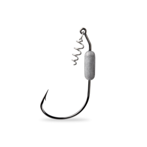MUSTAD Power Lock Plus 28deg Weighted Wide Gap Hook #3/0 Black Nickel 3PK