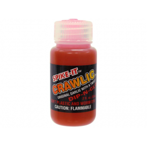 SPIKE-IT Dip-N-Glo Crawlic Scented Lure Dye Orange 2oz