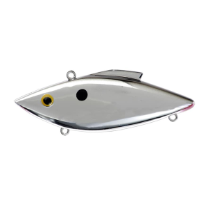 BILL LEWIS Tiny-Trap Lipless Crankbait Chrome Black Back