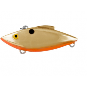 BILL LEWIS Tiny-Trap Lipless Crankbait Gold Black Orange Belly