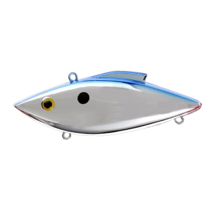 Bill Lewis Rat-L-Trap Lipless Crankbait Chrome Blue Back - Bill Lewis