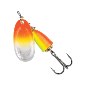 Blue Fox Classic Vibrax Northern Lights 06 Inline Spinner Orange Chartreuse UV 5/8 oz