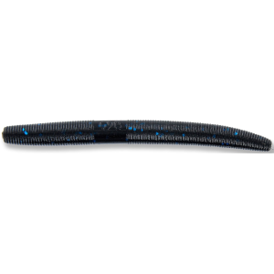 Yamamoto 4" Senko Soft Stickbait Black W/Lg Blue Flk - Yamamoto
