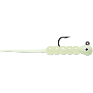 VMC Tungsten Wax Tail Jig Glow 1/32 oz