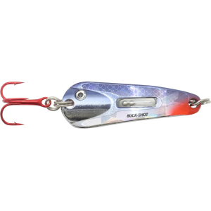 Northland Buck Shot Flutter Spoon Silver Shiner 1/16 oz
