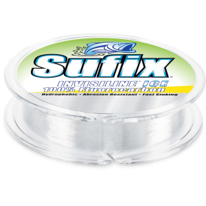 SUFIX InvisiLine Ice Fluorocarbon Fishing Line 4lb 50yd Clear