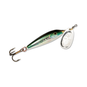 Blue Fox Vibrax Minnow Spin Inline Spinner Minnow/Silver - Blue Fox