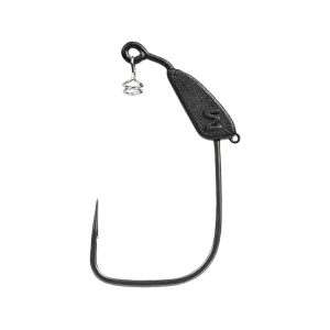 MUSTAD AlphaPoint Infiltrator Weighted 1/8oz Swimbait Hook #4/0 Black Nickel 3PK