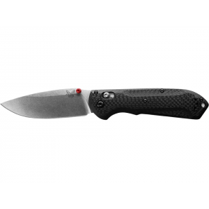 Benchmade Freek Pocket Knife 3.6" Drop Point CPM-S90V Satin Blade Carbon Fiber Handle Black - Benchmade