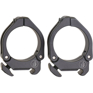 Revic 35mm Hinged Picatinny Scope Rings Matte Black Medium - Revic Optics
