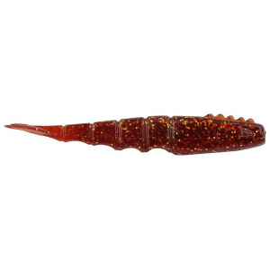 BERKLEY PowerBait Saltwater Bonga Shrimp Root Beer Gold