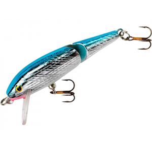 REBEL Jointed Minnow Jerkbait 3/32oz Silver Blue