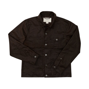 Filson Men's Short Lined Cruiser Jacket Dark Brown XL