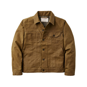 FILSON Men's Short Lined Cruiser Jacket Dark Tan XL