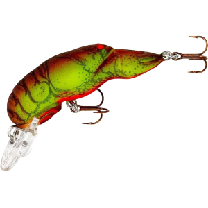 Rebel Teeny Wee Craw Crankbait Chartreuse Brown - Rebel