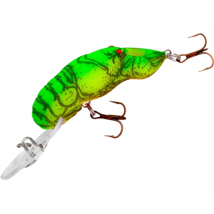 REBEL Deep Teeny Wee Crawfish Crankbait Chartreuse Green Back