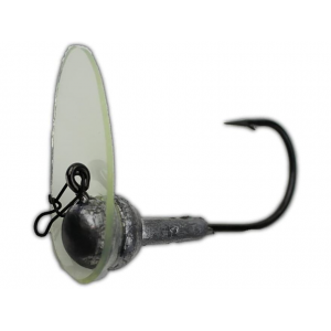 JENKO FISHING Tn River Tremor Head Long Bill 3/4oz Swimbait Jighead Unpainted