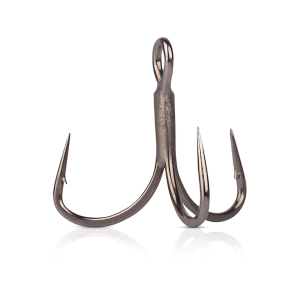 Mustad Mustad AlphaPoint In-Line Triple Grip Short Hook #2 Black Nickel 6PK - $7.99 at MidwayUSA