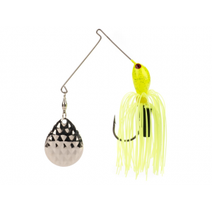 Strike King Rattlin Midnight Special Single Colorado Spinnerbait 7/16oz Chartreuse Nickel