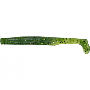 YAMAMOTO 4'' Swimsenko Swimbait #042 W/Sm Gld Lg Blk