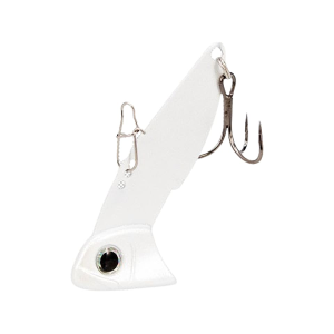 STEEL SHAD Bottom Blade 1/2 oz Blade Bait White