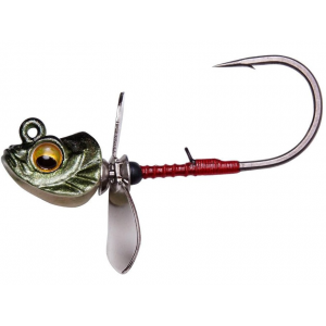 MEGABASS Okashira Screwhead 1/16oz Swimbait Jighead Weed Kamo II