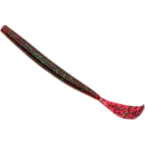 STRIKE KING Rage Cut-R Worm 6 Red Bug