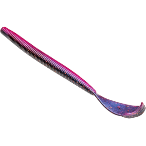 STRIKE KING Rage Cut-R Worm 7 Tequila Sunrise Orange Flake
