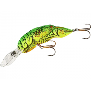 REBEL Big Craw Crankbait Chartreuse Green Back