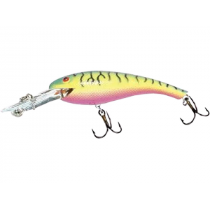 COTTON CORDELL Suspended Wally Diver Crankbait Chartreuse Blue Tiger