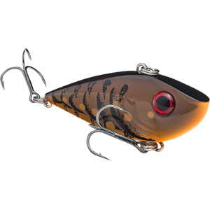 STRIKE KING 1/2oz Red Eyed Shad Lipless Crankbait Brown Craw