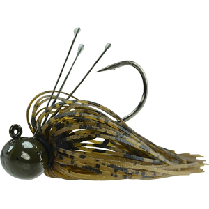 Picasso Aaron Martens Tungsten Football Jig Green Pumpkin Tiger 3/8 oz 3/0 - Picasso