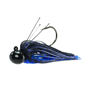 PICASSO Aaron Martens Tungsten Football Jig Black/Blue Shower 3/8 oz 3/0