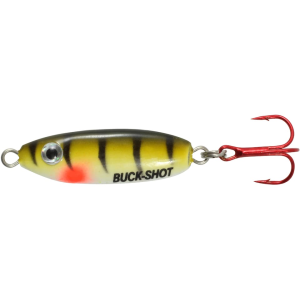 Northland UV Buck Shot Spoon Green Perch 1/4 oz
