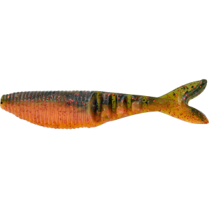 Yamamoto 4'' Zako Swimbait Wtrmln W/Cpr/Orng W/Red - Yamamoto