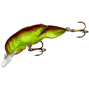 Rebel Wee Craw Crankbait Chartreuse Brown - Rebel