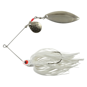 NORTHLAND Reed-Runner Classic Tandem Spinnerbait 1/2oz White Shad Nickel