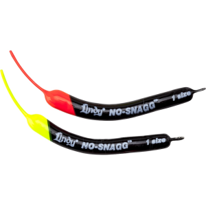 Lindy No Snagg Slip Sinker 1oz Lead Black 2PK - Lindy