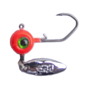 JENKO FISHING Slasher Spin Jig 1/16oz Swimbait Jighead Orange