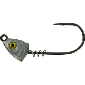 BIG BITE BAITS Real Deal 3/8oz Swimbait Jighead Bare Shad