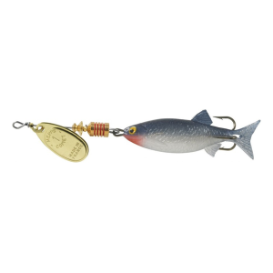 Mepps Comet Mino Inline Spinner 1 7/8" with Shad Mino Gold Blade 1/6 oz - Mepps