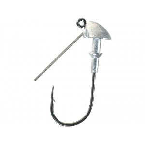 BUCKEYE LURES J-Will Weedless Swimbait 3/4oz Jighead Unpainted