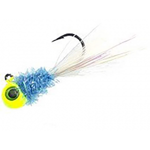 JENKO FISHING Kevin Rogers Warbird Hand Tied Jig Yellow/Blue/White 1/4 oz