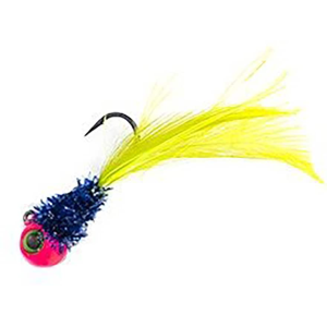 JENKO FISHING Kevin Rogers Warbird Hand Tied Jig Pink/Fire/Chart 1/16 oz