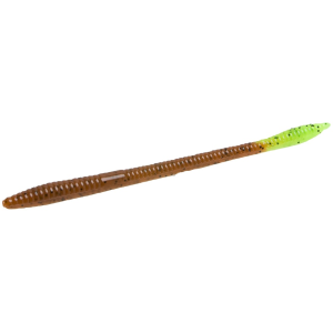 Zoom Trick Worm Pumpkin/Chartreuse - Zoom
