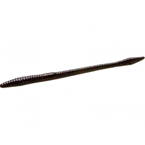 ZOOM Trick Worm Black Red Glitter