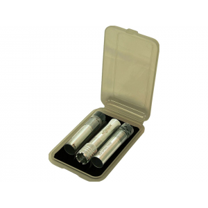 MTM 3-Tube Extended Choke Tube Case Clear-Smoke - Mtm