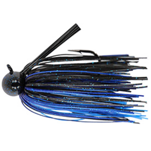 Dirty Jigs Tour Level Skirted Football Jig Black & Blue 1/2 oz - Dirty Jigs
