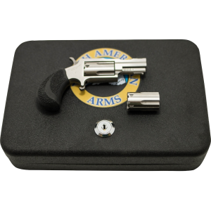 North American Arms Bug Out II 22 Long Rifle Revolver 1.65" Stainless Barrel 5 Round Black Grip - North American Arms